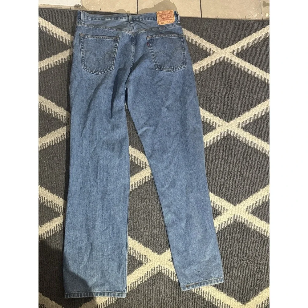 Levi Strauss 550 Jeans Mens 36x34 Relaxed Fit‎ Medium Wash Denim